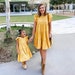 SUNNYSIDE Mommy & Me dress | matching dresses | matching outfits | mommy and me matching dresses | flowy dresses | oversized dress | 