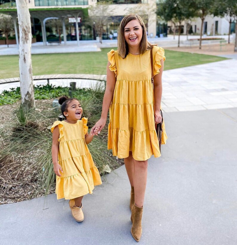 SUNNYSIDE Mommy & Me dress | matching dresses | matching outfits | mommy and me matching dresses | flowy dresses | oversized dress | 