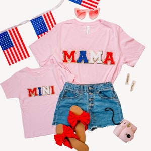 mommie and me shirts, american mama, Mommy and me, mama and mini, merica shirt, 4th of july family, 4th of july shirt, mom s hirt, mama