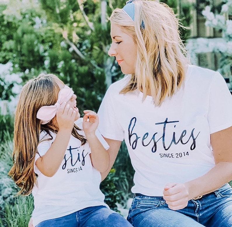 besties mommy and me shirts