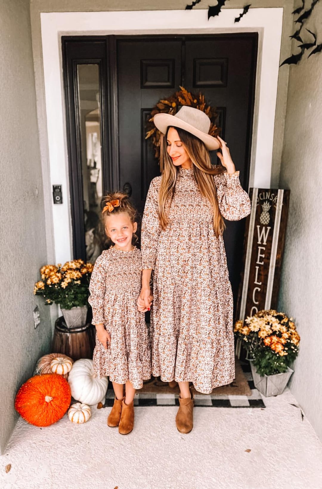 mommy and me fall dresses