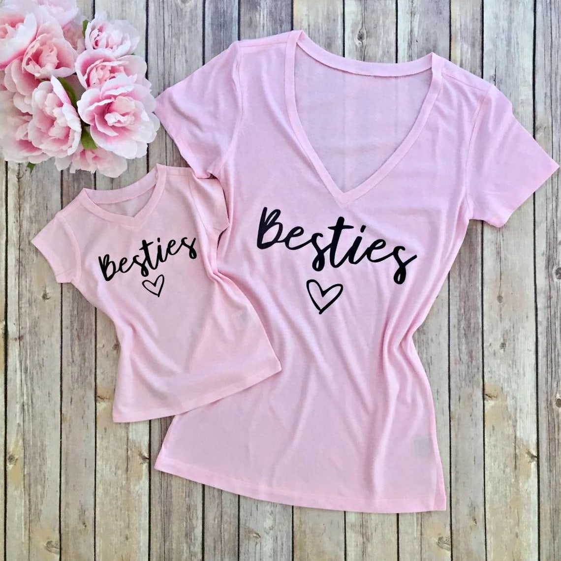 besties mommy and me shirts