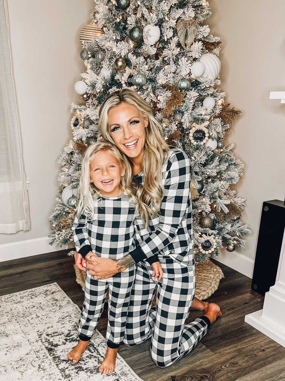 Mommy & Me Pajamas, Plaid Pajamas, Family Pajamas, Mother Daughter,  Matching Outfits, Matching Pajamas, Mommy and Me Matching Outfits, Pjs -   Canada