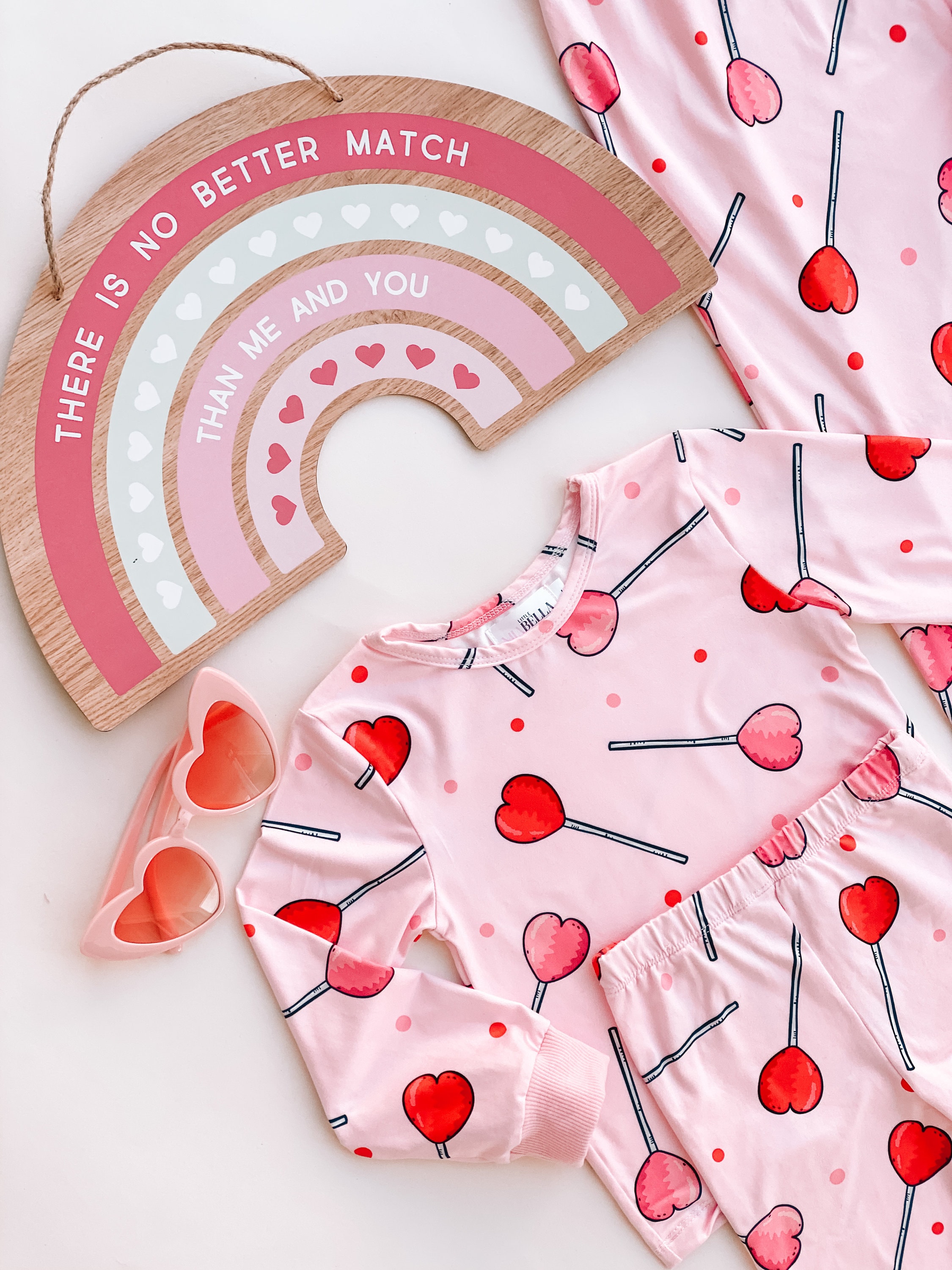 HEART LOLLIPOP PAJAMAS Mothers day pajamas, mommy and me pajamas, matching outfits, matching pajamas, Mother&#39;s day outfits, matching pajamas