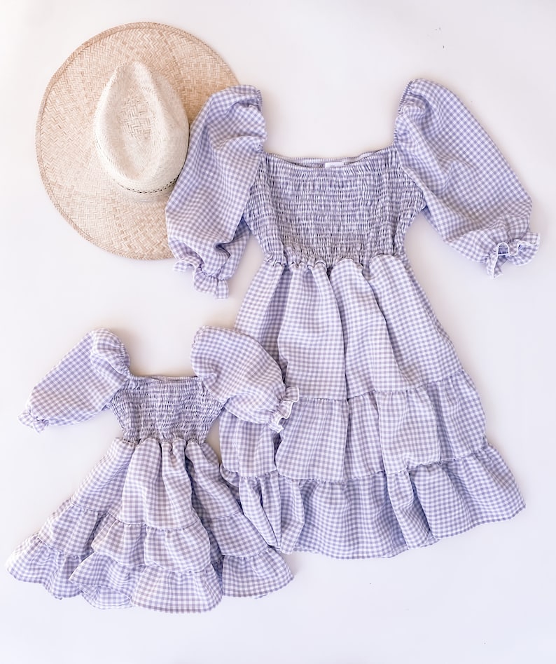 LILIS GINGHAM DRESSES | matching dresses | mommy and me matching outfits | mommy and me outfits | matching outfits | mommy and me 