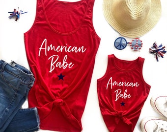 american babe, 4th of july shirt, 4th of july shirts, fourth of july shirt, mommy and me 4th of july shirt, mommy and me,matching tee