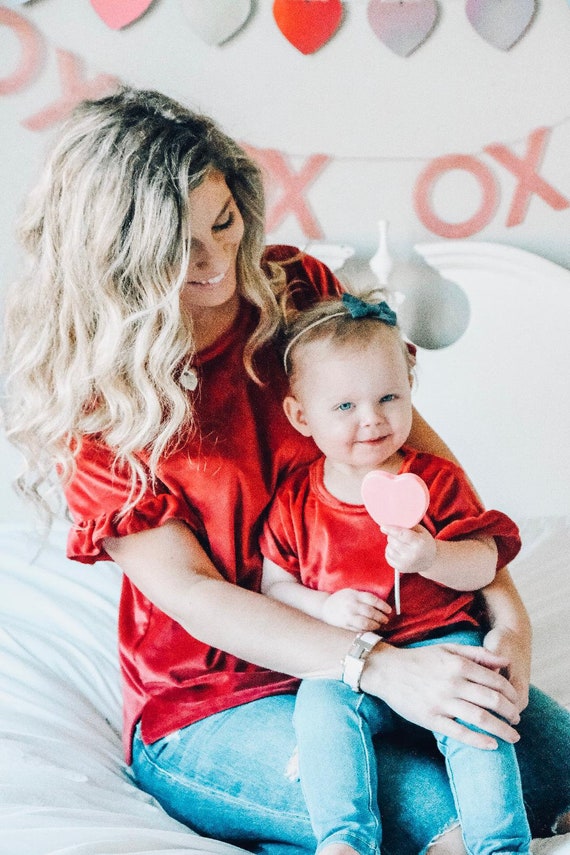 mommy and me outfits etsy