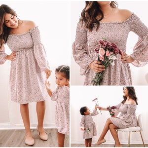 Mothers day matching dresses, mommy and me, mother daughter matching outfits, summer print, mommy and me dresses, matching outfits