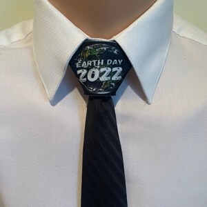 Earth Day ??? black necktie knot