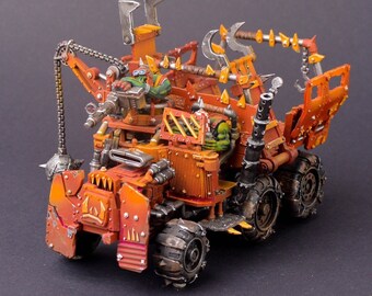 Warhammer 40K Ork Killa Kan - Miniatura Singola Nuova Su Sprue Con Base