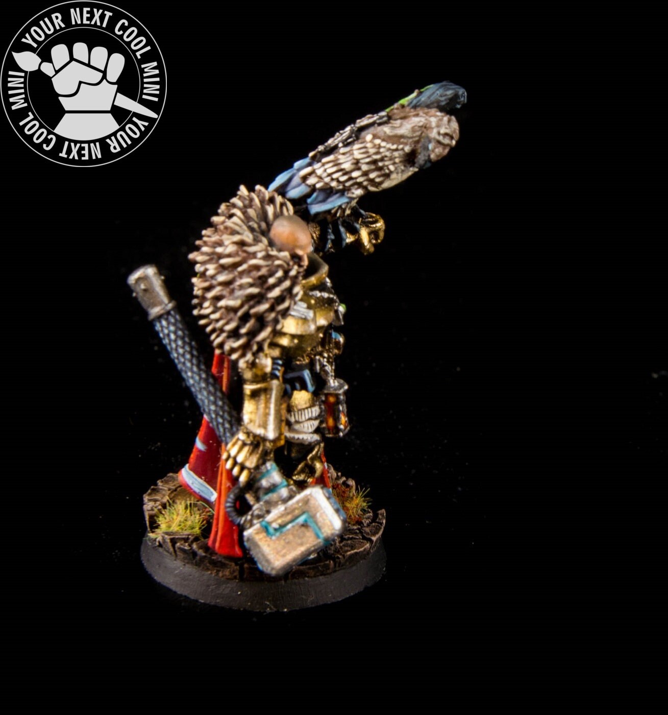 希少品 ウォーハンマー40K サイン入り限定品 塗装済ミニチュア