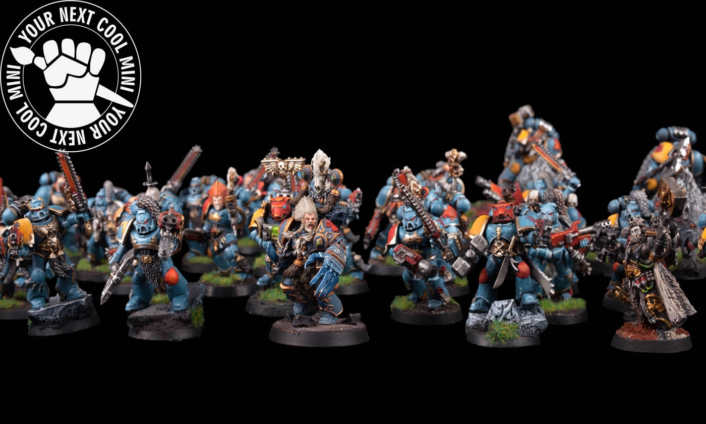 Warhammer 40K Thunderwolf Cavalry - Lupi Spaziali - Pezzi Da Montare E Dipingere