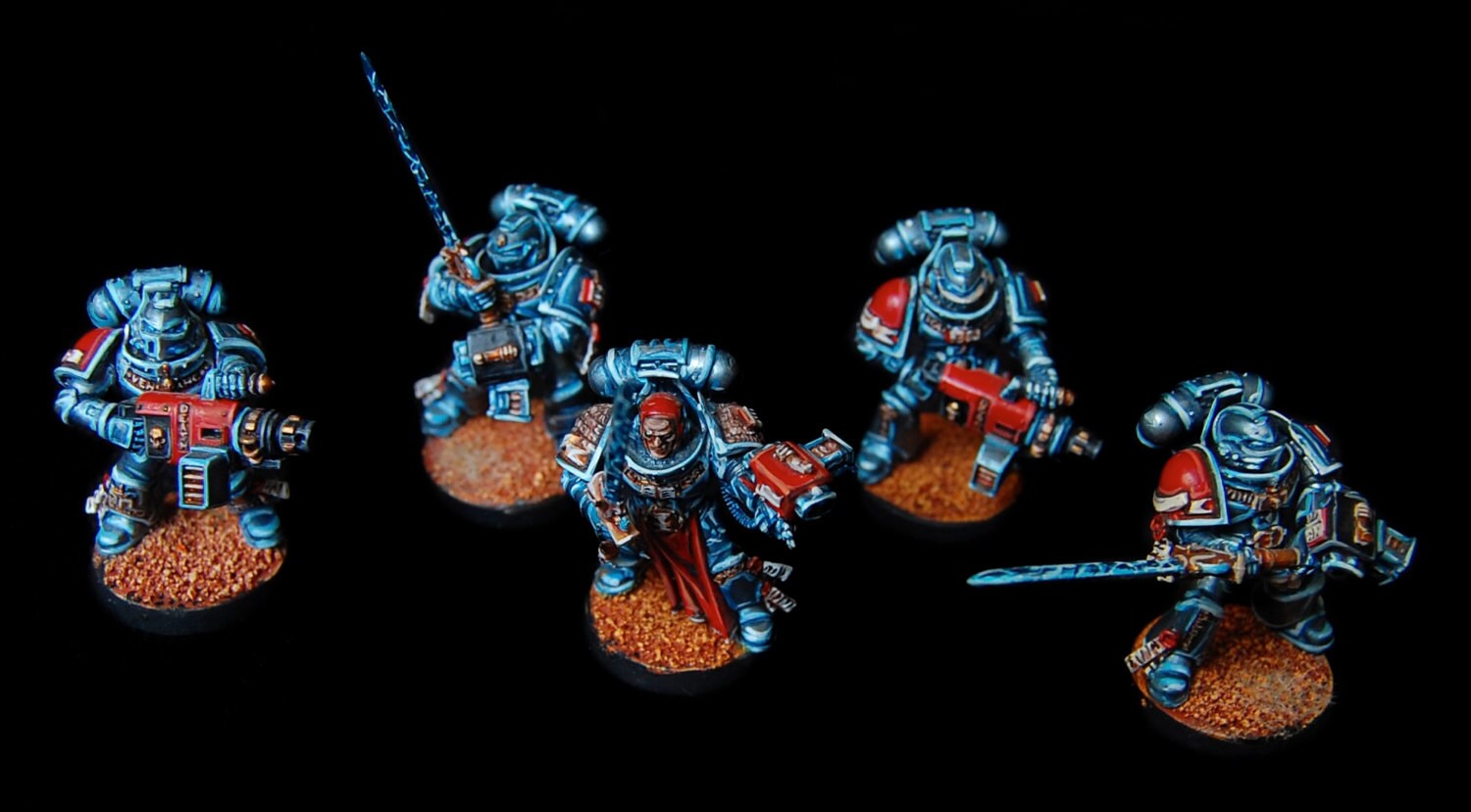 Warhammer 40K: Grey Knights Strike Squad Torso X5 – Bits – Games Workshop
