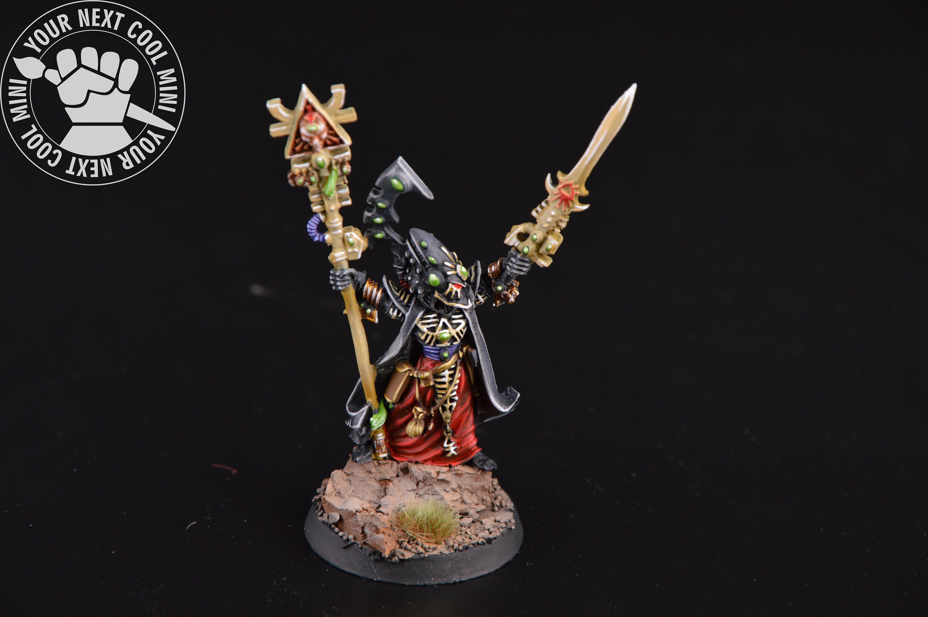 CUSTOM ORDER Warhammer 40k. Eldrad Ulthran