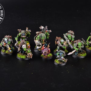 CUSTOM ORDER terrain and models Ork Kommandos