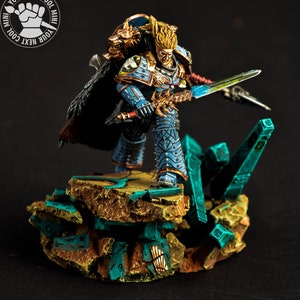CUSTOM ORDER Leman Russ and the Wolf-kin
