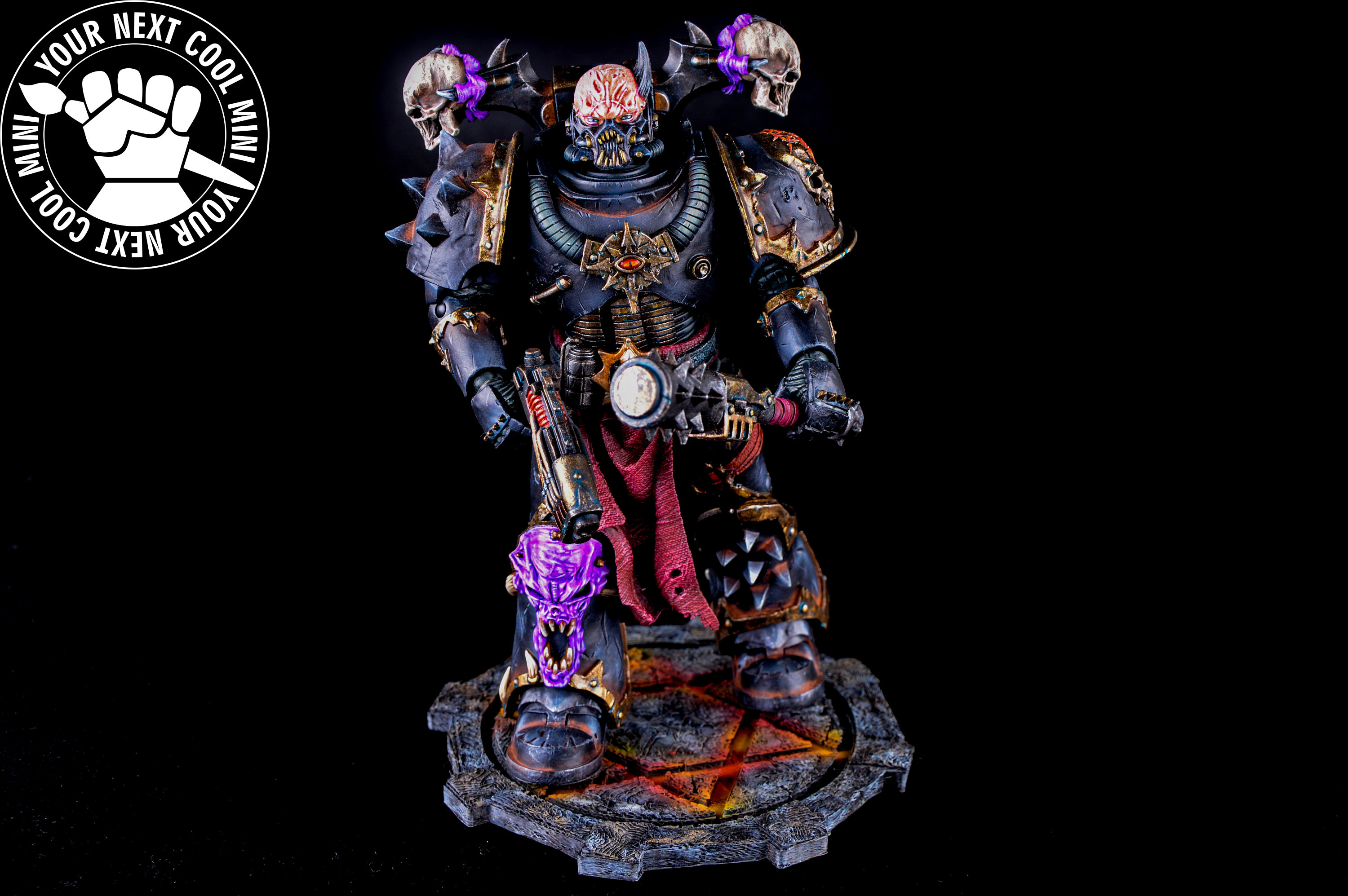 CUSTOM ORDERS Chaos Space Marine Artist Proof Mcfarlane Toys Pro