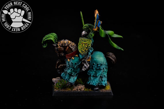 BRETONNIA GREEN KNIGHT Warhammer HORSE metal OOP EUR 80,00 - FR