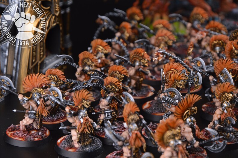 CUSTOM ORDERS Warhammer Aos Fyreslayers Army Etsy