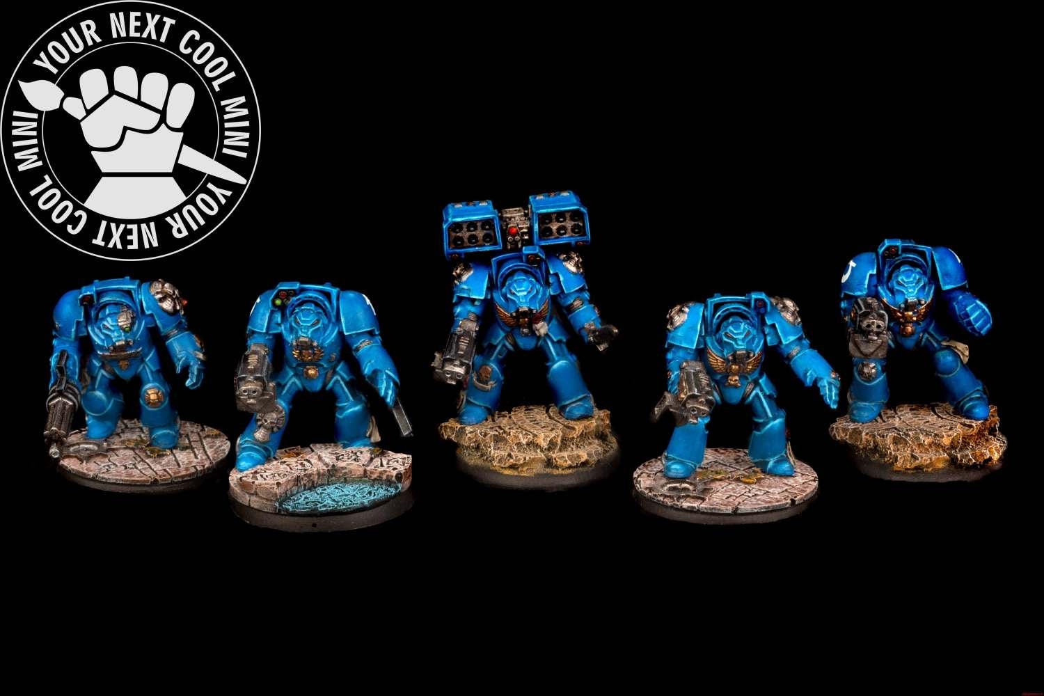 WARHAMMER 40K COMMAND Edition NOS Primaris Space Marines Moitié LIVRAISON GRATUITE !! EUR 66,11 - Foto 12