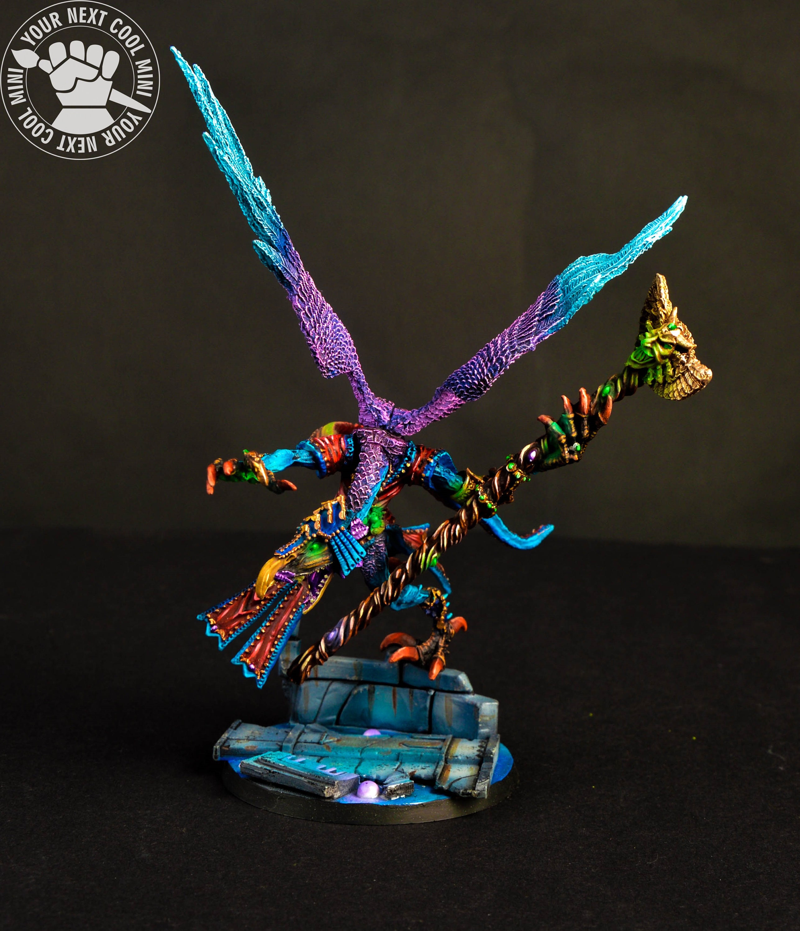 CUSTOM ORDER Warhammer 40k/AoS. Kairos Fateweaver, Oracle of Tzeentch