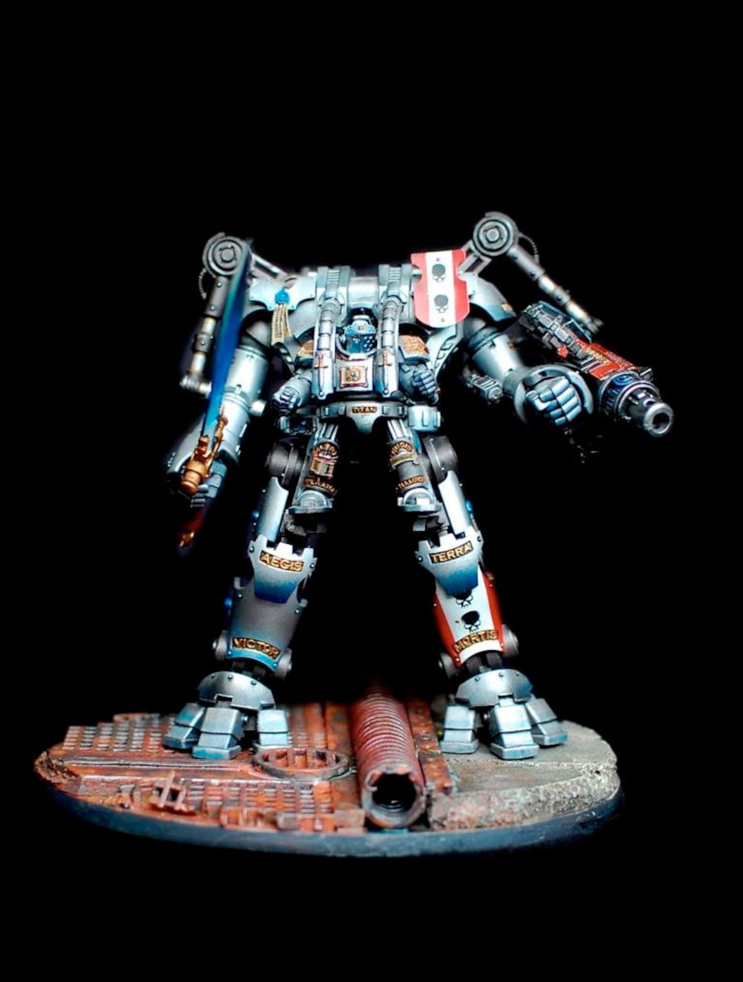 Warhammer 40K Grey Knight Nemesis Dreadknight 1 Original PRO Etsy