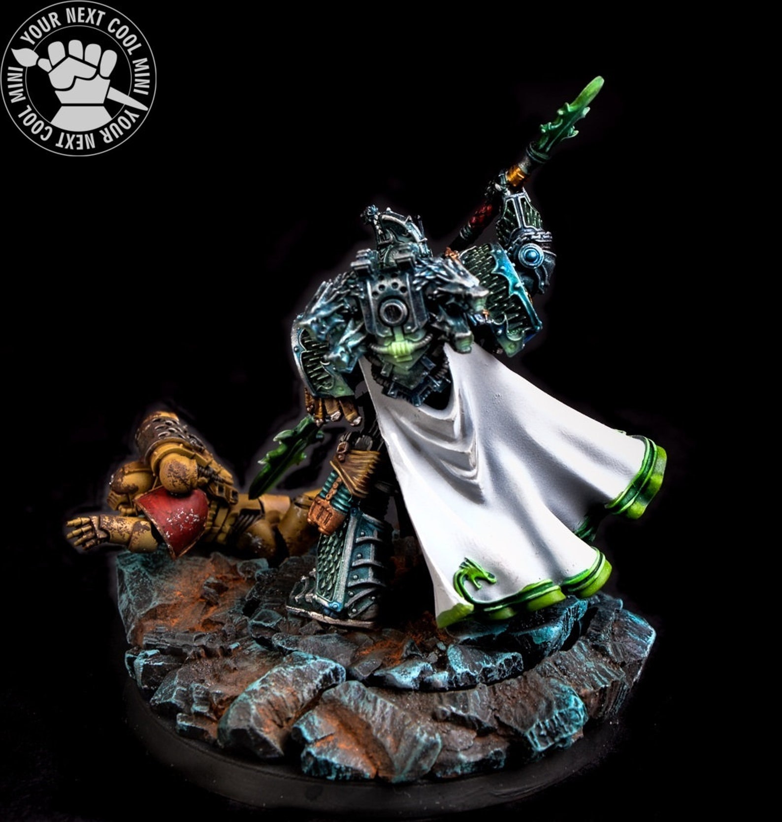 Custom Warhammer 30k, Alpharius – Primarch of the Alpha Legion - Etsy