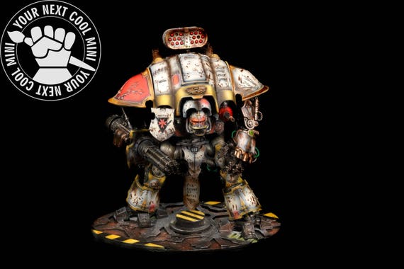 ウォーハンマー 40K インペリアル ナイト、交換可能な磁気武器と装飾