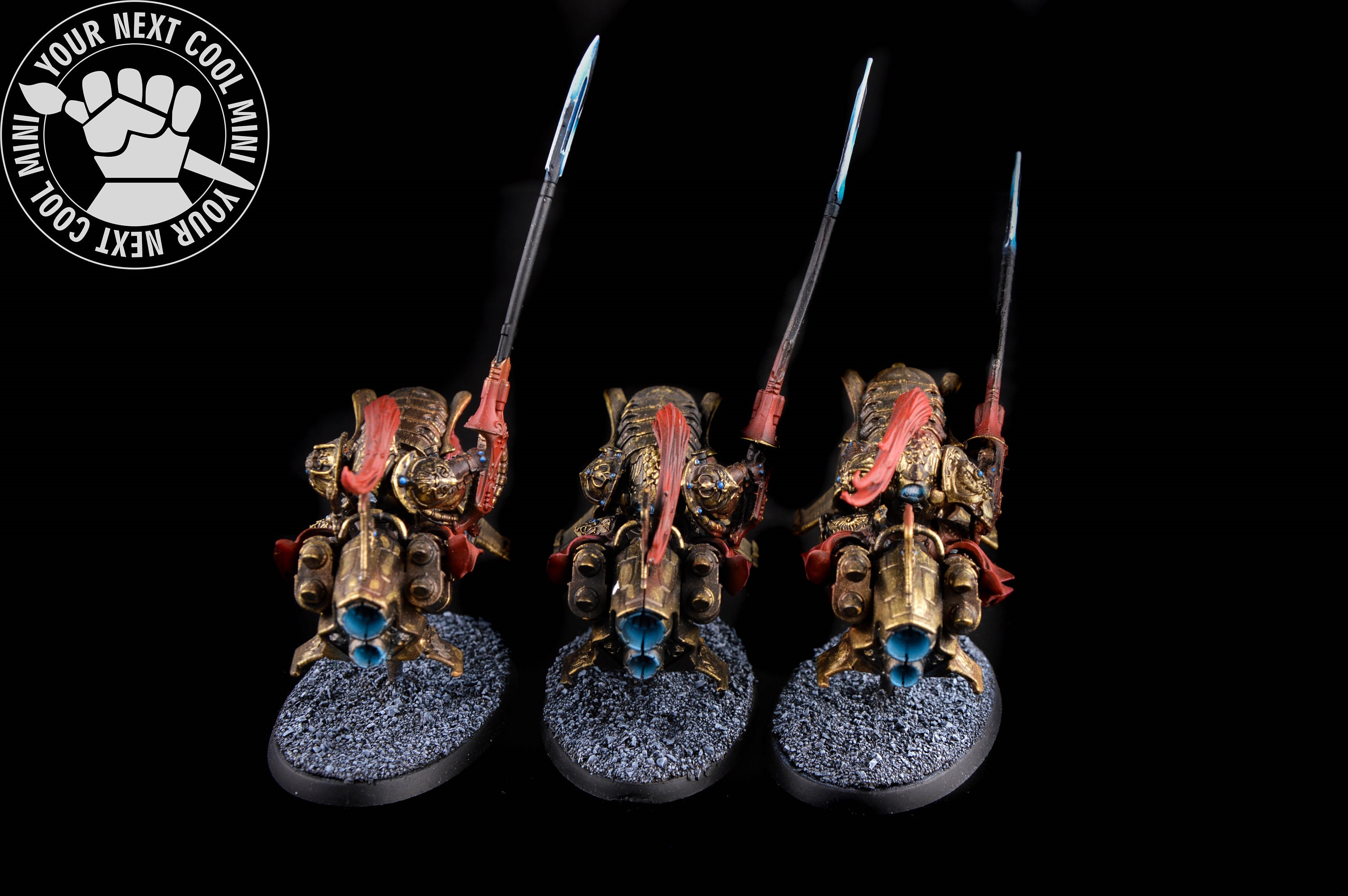 Warhammer Vertus Praetors 3体セット Vertus Praetors Set of 3 Miniature Figurine, Adeptus