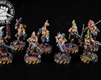 CUSTOM ORDER Necromunda Escher Gang