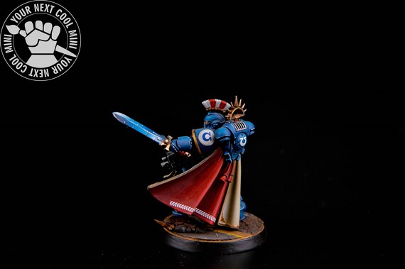 Esercito Ultramarines Warhammer 40K Dipinto A Mano - Commissione Professionale Per Miniature
