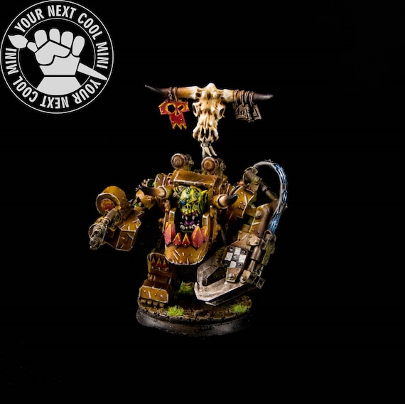 Warhammer 40K Space Orks, Ghazghkull Thraka, Yellow. -  Israel