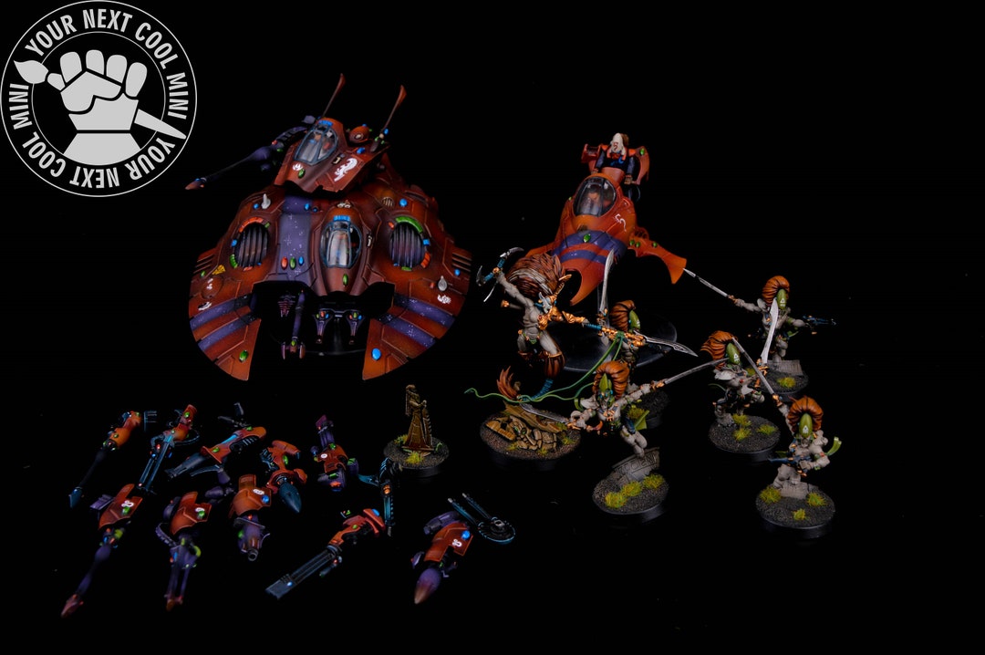 Custom Order Warhammer 40k Craftworlds Army is a Professionally Painted ...