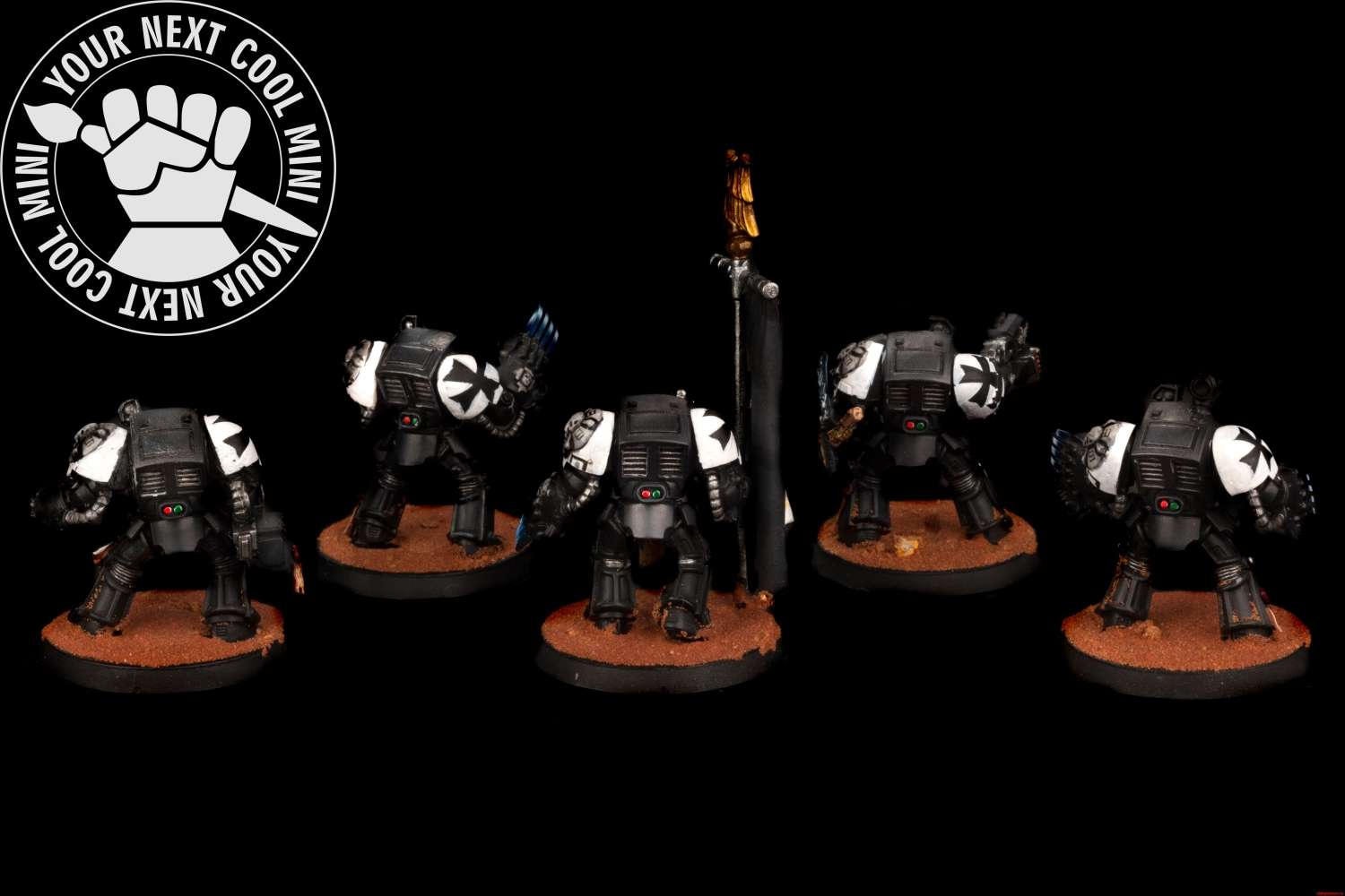 ウォーハンマー 40K。ブラック テンプル騎士団 - スペース