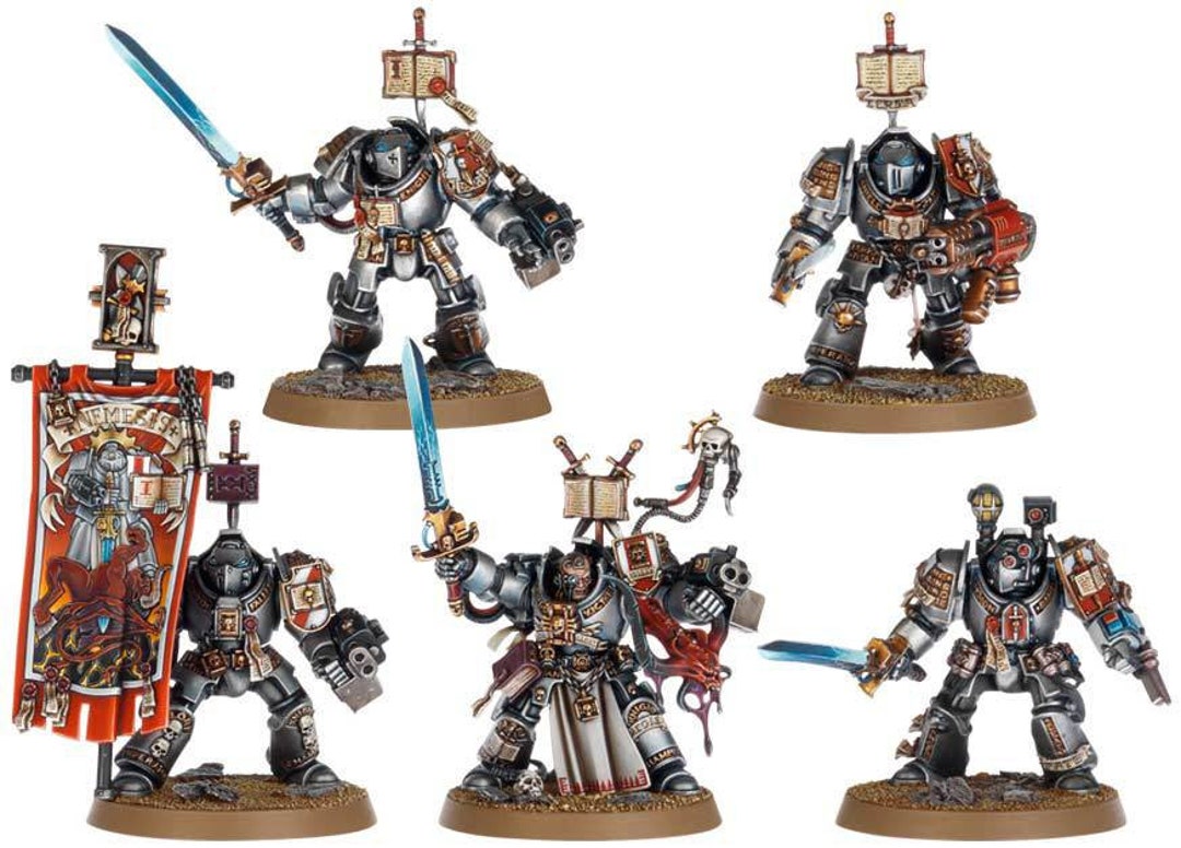 Warhammer 40k Grey Knights CUSTOM ORDERS Warhammer 40k Grey Knight Paladins - Etsy UK