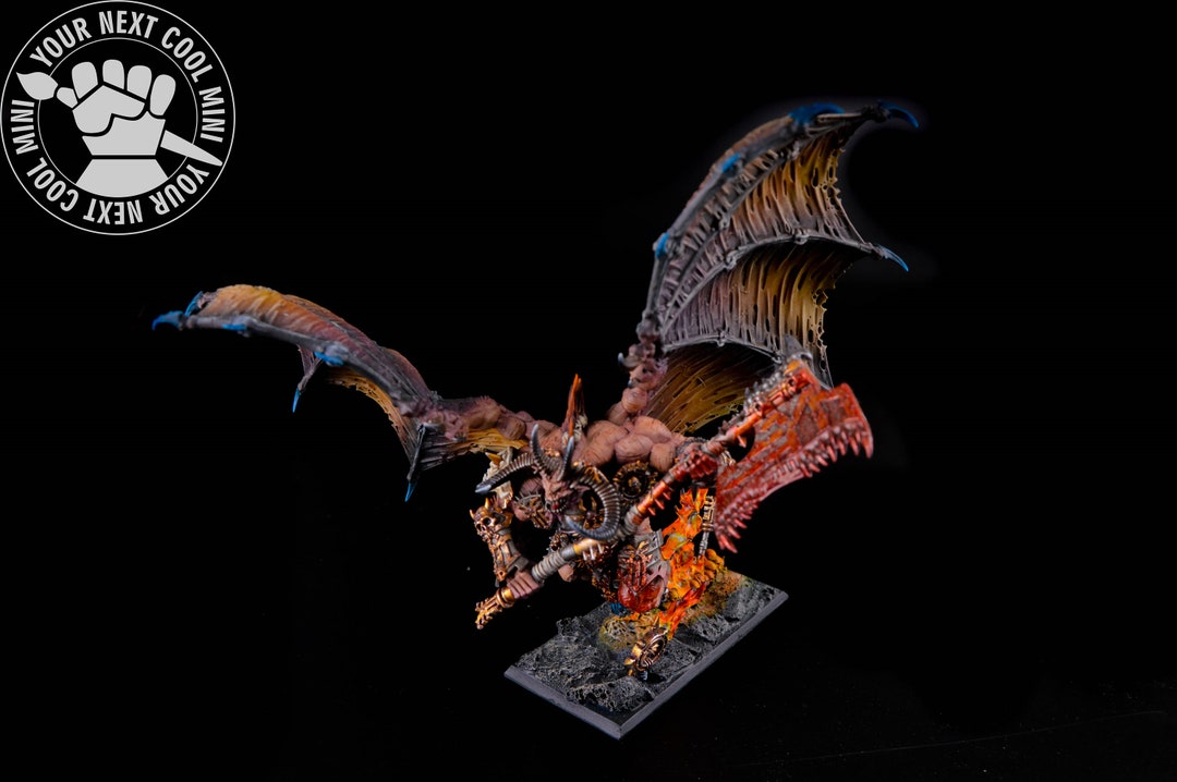 Warhammer Aos Daemons of Khorne Bloodthirster - Etsy