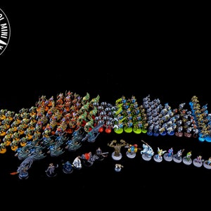 Warhammer 40k 99-piece Tyranid Army All PRO PAINTED FREE U.S.