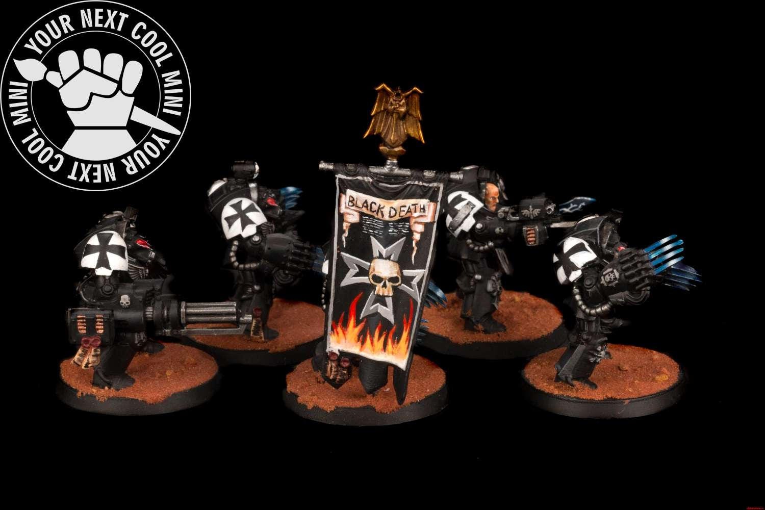 ウォーハンマー 40K。ブラック テンプル騎士団 - スペース