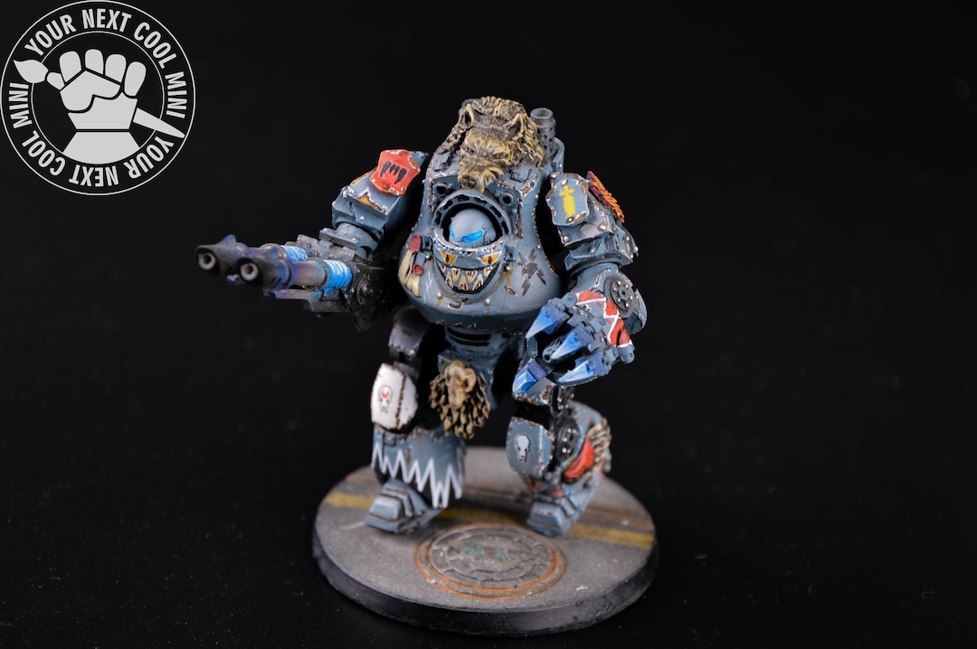 ウォーハンマー　コンテンプタードレッドノート・スペースウルフ スペースウルフ コンテンプター・ドレッドノート(グラヴィス・ボルト