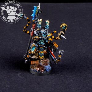 Warhammer 40K Chaos Space Marines Warpsmith 1 żywica mini PRO POMALOWANE Bardzo drobne szczegóły! Sprawdź nasze recenzje!