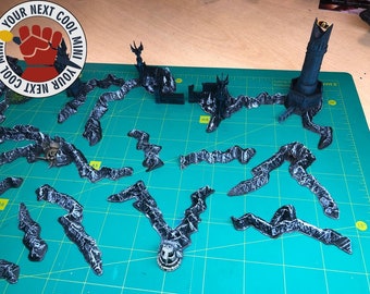 Mountains for deluxe edition play mat War of the ring board game