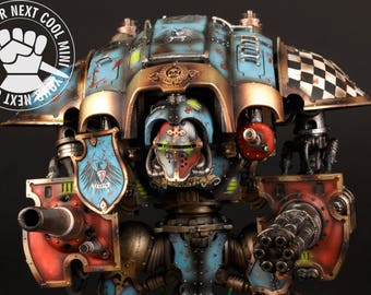 ウォーハンマー 40K インペリアル ナイト、交換可能な磁気武器と装飾