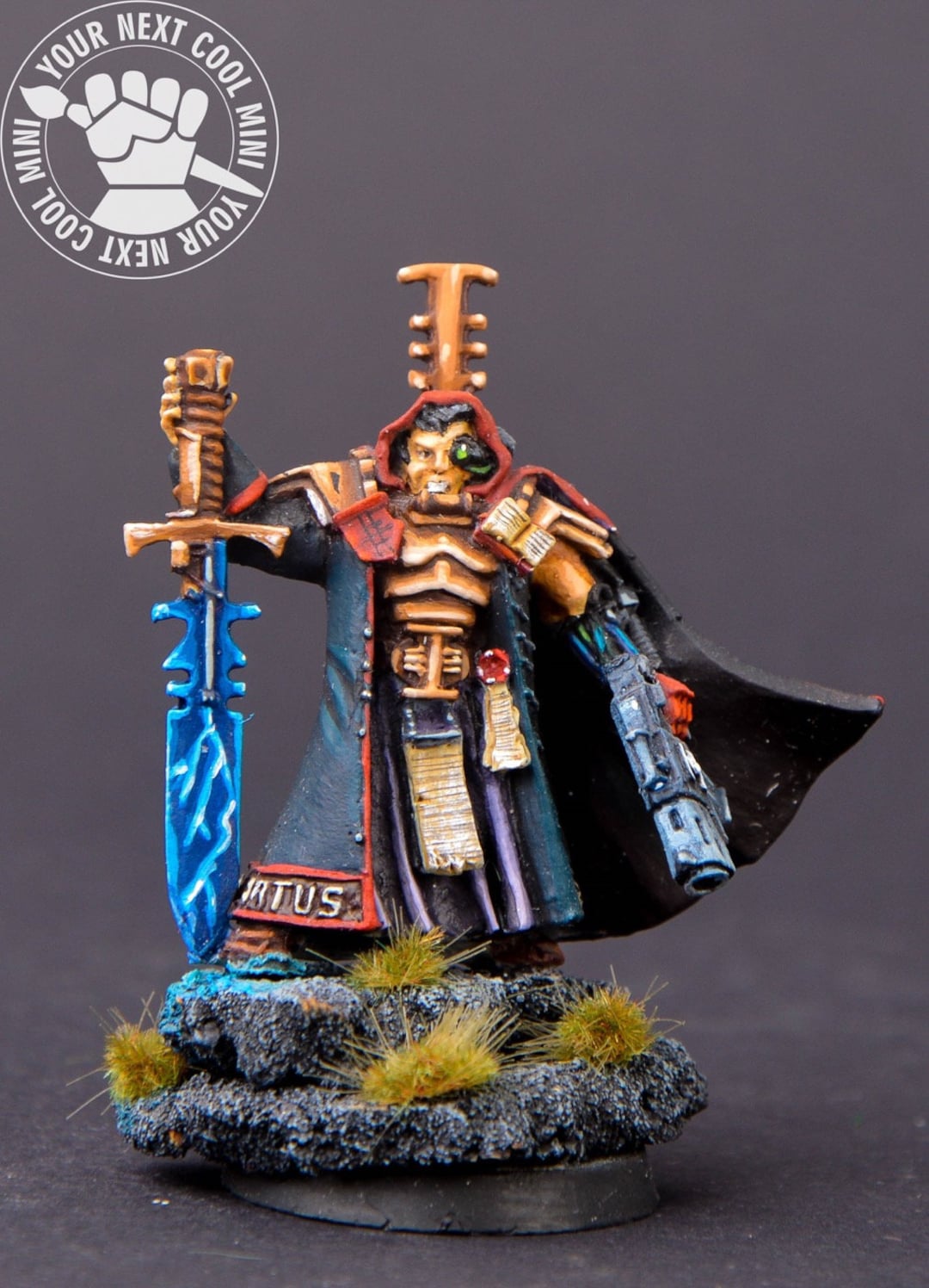 ウォーハンマー 40K インクィジター　メタル製 ウォーハンマー 40K インクイジター コテアズ。ミニチュア 1 体