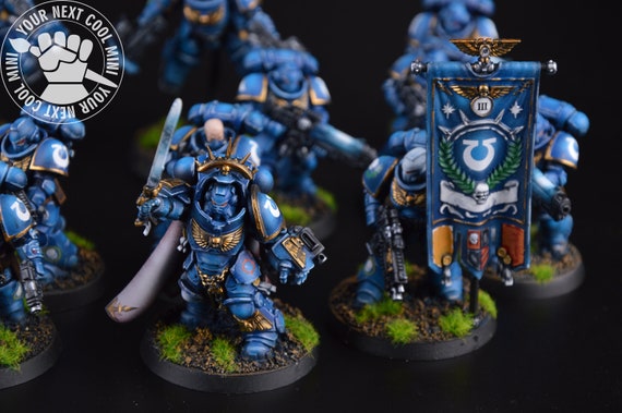 Figurines Warhammer 40K Space Marines - Dark Imperium N°2 - Démontées Et Non Peintes - État Comme Neuf