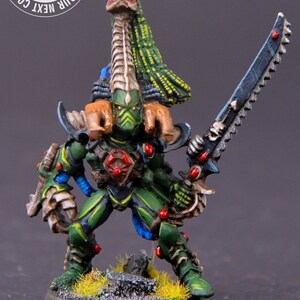 Warhammer 40K Eldar Phoenix Lord Karandras 1 metalowa miniatura, malowana profesjonalnie Bardzo drobne szczegóły. Zapoznaj się z naszymi recenzjami.
