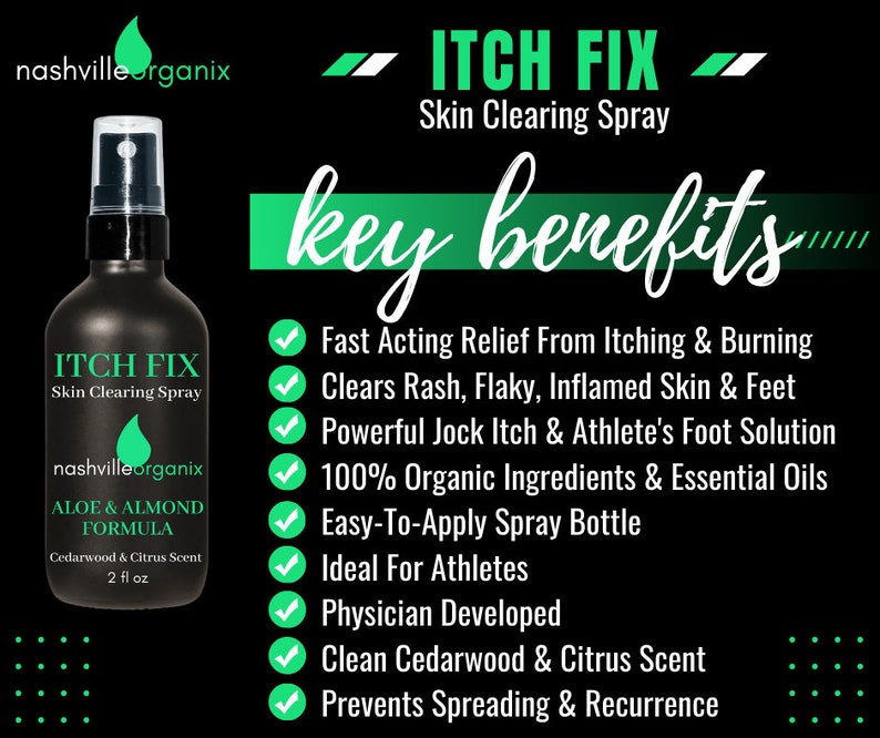 Dr. A's Itch Fix Skin Clearing Spray Jock Itch & Athlete's Foot Cream