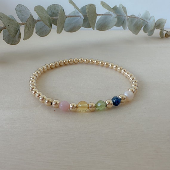 Family Birthstone Bracelet Birthstone Bracelet Children