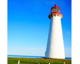 Lightouse Photography, Prince Edward Island Art, Canada Prints, Fine Art, Wall Decor, Bright, Summer, Travel Photography, PEI - Point Prim
