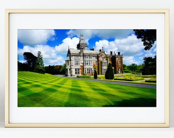 Irish Estate Fine Art Print, Adare Manor House, Ireland Photography, Architectural Landmarks, Downton Abbey, Famous Homes, "Adare Manor"