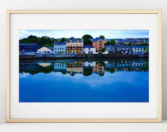 Kinsale Harbor Print, Irish Houses, Ireland Photography, Hanging Wall Art, Fine Art Prints, Water View, Colorful Art - "Kinsale Harbour"